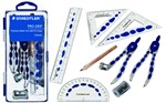 MATHS SET STAEDTLER PRO GRIP 8 PIECES 55711BKP
