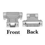 8WARE DSUB DB 25PIN TO DB 9PIN MALE TO FEMALE ADAPTER