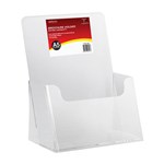 DEFLECTO 39611 EXTRA CAPACITY BROCHURE HOLDER FREE STAND A5