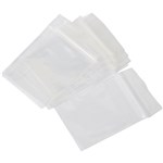 CUMBERLAND MSB4 PRESS SEAL PLASTIC BAG 40 MICRON 75 X 100MM PACK 100