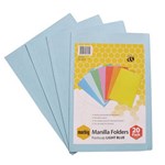MARBIG MANILLA FOLDER FOOLSCAP LIGHT BLUE PACK 20