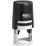 COLOP R40 PRINTER SELFINKING TIME AND DATE STAMP 24 HOUR BLUERED