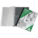 COLBY FOLDER FRIENDLY DISPLAY BOOK NONREFILLABLE 10 POCKET A4 BLACK