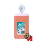 LIVI DELUX FOAMING HAND SOAP CARTRIDGE 1 LITRE