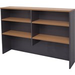 RAPID WORKER OVERHEAD HUTCH 1800 X 1070 X 315MM CHERRYIRONSTONE
