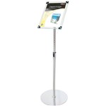 DEFLECTO 790345 FOYER STAND MAGNETIC A4 335 X 1165 X 330MM CLEAR