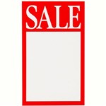 QUIKSTIK DISPLAY TICKETS SALE PORTRAIT PACK 10