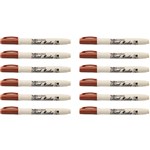 ARTLINE SUPREME BRUSH MARKER 5MM BROWN BOX 12