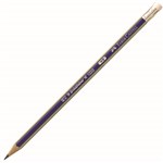 FABERCASTELL GOLDFABER PENCILS ERASER TIP HB