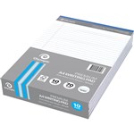 OLYMPIC PREMIUM WRITING PAD 8MM RULED 70GSM A4 WHITE