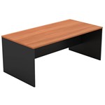 OM DESK 1500 X 750 X 720MM CHERRYCHARCOAL