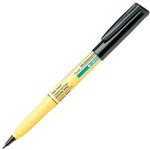 PENTEL NM10 FABRIC PERMANENT MARKER BULLET FINE BLACK