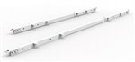 RAPID INFINITY TELESCOPIC RAIL SET 9261306MM X 25 X 40MM WHITE