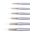 JASART TAKLON BRUSH WHITE ROUND SIZE 1