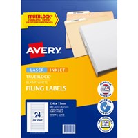 Laser Filing Labels