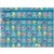 PENCIL CASE SKWEEK BINDER NYLON WITH PRINT BLUE