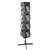DEFLECTO 58021 DELUXE ROTATING BROCHURE HOLDER FLOOR STAND 16 X A4 BLACKCLEAR
