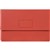 MARBIG SLIMPICK DOCUMENT WALLET FOOLSCAP BRIGHTS RED PACK 10