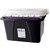 CRYSTALFILE ENVIRO PORTA STORAGE BOX 32 LITRE BLACKCLEAR