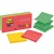 POSTIT R3306SSAN SUPER STICKY POP UP NOTES 76 X 76MM PLAYFUL PRIMARIES PACK 6