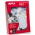 APLI 390 STRUNG TICKETS 22X35MM WHITE