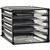 ESSELTE DESKTOP FILING 4 DRAWERS A4 BLACK FRAME