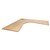 RAPIDLINE CORNER WORK TOP 1500 X 1500 X 700MM BEECH