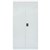 FURNX STATIONERY CUPBOARD 3 SHELVES 1830 X 910 X 450MM SILVER GREY