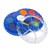 EDUCATIONAL COLOURS STACKTWIST WATERCOLOUR PAINT DISC ASSORTED PACK 12