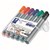 STAEDTLER 356 LUMOCOLOR FLIPCHART MARKER 20MM ASSORTED WALLET 6
