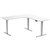 ERGOVIDA EED233R ELECTRIC SITSTAND CORNER DESK 1800 X 1800 X 750MM GREYWHITE