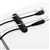 DURABLE CAVOLINE SELF ADHESIVE CABLE MANAGEMENT CLIPS 4 CABLES GRAPHITE PACK 2