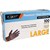 CAPRI VINYL GLOVE POWDER FREE BLUE LARGE PACK 100