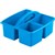 VISIONCHART EDUCATION CADDY PLASTIC SMALL LIGHT BLUE