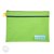 PENCIL CASE MICADOR 375X264MM NAME TWIN ZIP GREEN