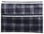 PENCIL CASE GNS 38X27CM 2 ZIP TARTAN ASSORTED