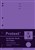 PROTEXT BINDER BOOK RULED 8MM 70GSM 192 PAGE A4 COW ASSORTED