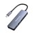 SIMPLECOM CH255 USBC MULTIPORT DOCKING STATION 5IN1 MULTIPORT ADAPTER 3PORT USBA HUB WITH SD  MICROSD CARD READER