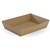 BIOWAY PREMIUM ENVIRO TRAY SIZE 1 BROWN PACK 50